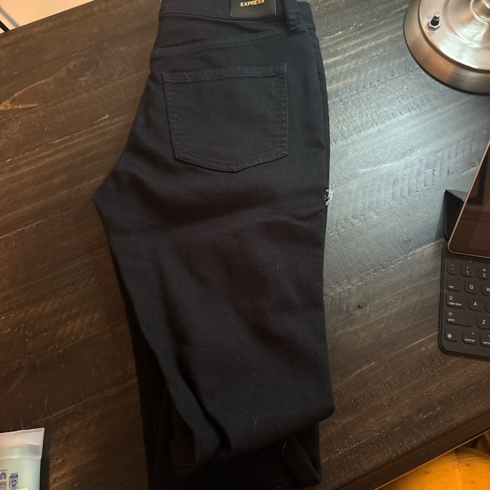 Express black jeans